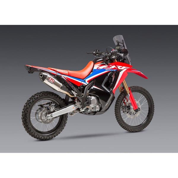 Yoshimura Usa Ei Homologoitua Ruostumatonta Terästä Ja Hiilikuituvaimennin Series Rs4s Crf 300 L 21-22 Hopeinen