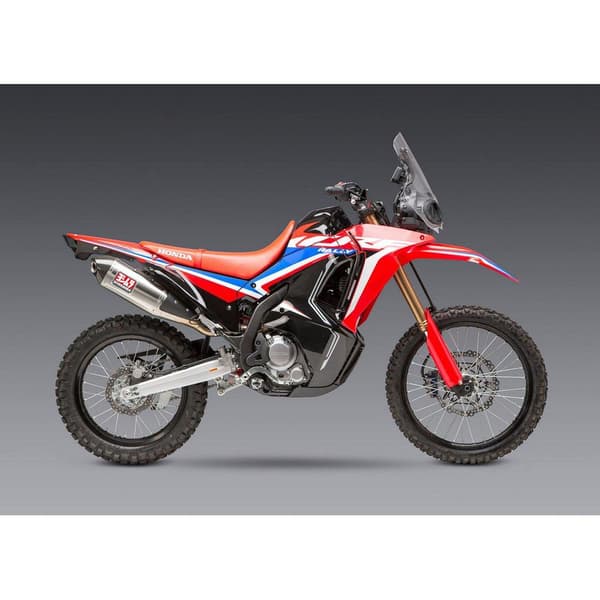Yoshimura Usa Ei Homologoitua Ruostumatonta Terästä Ja Hiilikuituvaimennin Series Rs4s Crf 300 L 21-22 Hopeinen