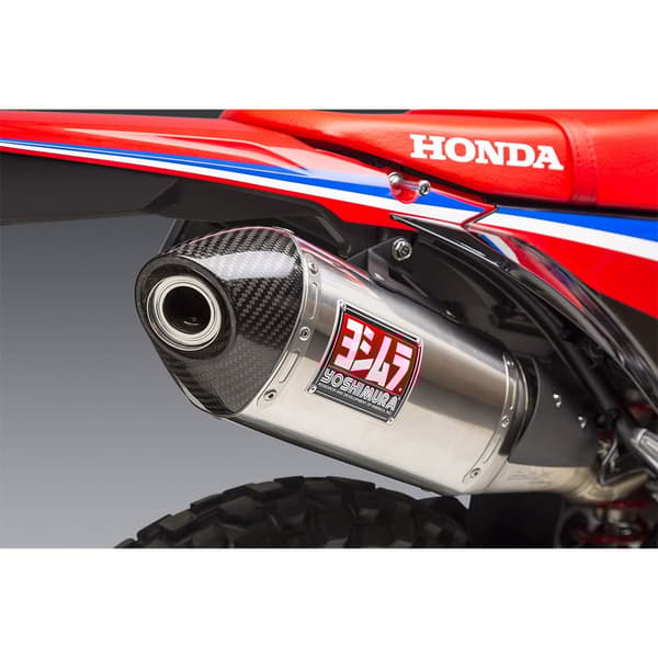 Yoshimura Usa Ikke Homologeret Rustfrit Stål Og Carbon Full Line System Rs4s Crf 300 L 21-22 Søvfarvet