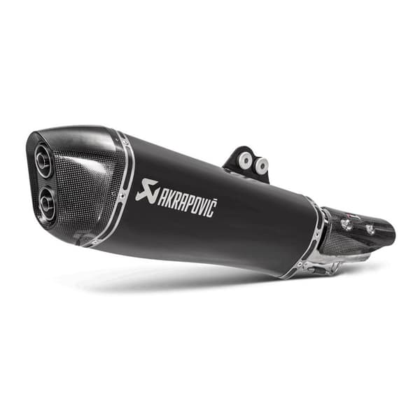 Akrapovic Äänenvaimennin Slip On Line Stainless Steel Ak 550 17-18 Ref:s-ky5so1-hraassbl Musta