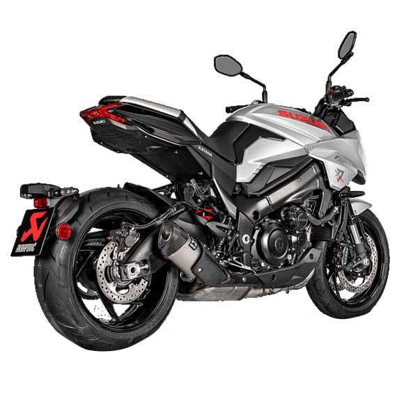 Akrapovic Lyddæmper Slip On Line Titanium Gsxs 1000 Katana 19-20/gsx 1000 S 15-16 Ref:s-s10so15-hapt-1 Sort