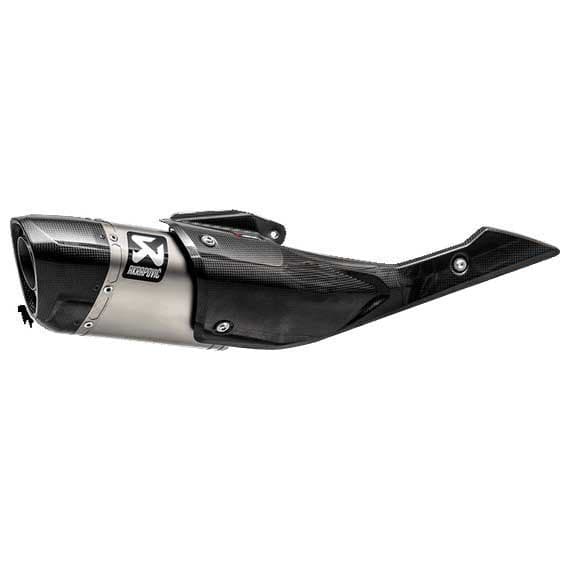 Akrapovic Lyddæmper Slip On Line Titanium Gsxs 1000 Katana 19-20/gsx 1000 S 15-16 Ref:s-s10so15-hapt-1 Sort