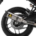 Pikkukuva 1 / 2: Arrow Titaani Hiilipäätykorkilla Yamaha Tracer Thunder 9 Gt ´21-22 Äänenvaimennin Hopeinen