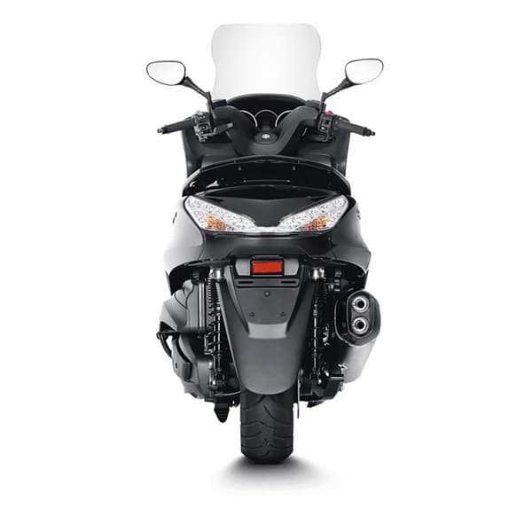 Akrapovic Lyddæmper Slip On Line Steel&carbon X-max 400/evolis 400/majesty 400 Ref:s-y4so10-hzaass Sort,Søvfarvet