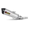 Miniatyrbillede 1 af 5: Akrapovic Lyddæmper Slip On Line Steel&carbon X-max 400/evolis 400/majesty 400 Ref:s-y4so10-hzaass Sort,Søvfarvet