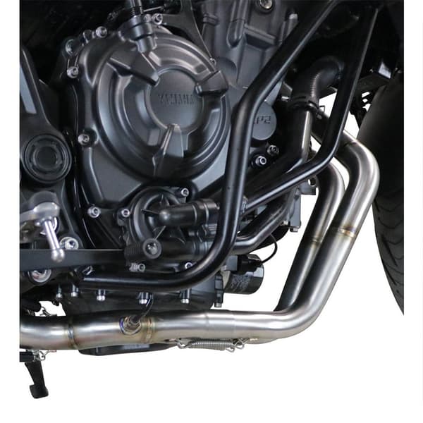 Gpr Exhaust Systems Homologeret Full Line System Furore Evo4 Poppy Yamaha Mt 07 21-22 Ref:e5.y.225.cat.fp4 Sort