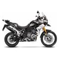 Miniatyrbild 5 av 7: Leovince Homologerad Ljuddämpare I Rostfritt Stål Och Kol Lv One Evo Black Edition Triumph Tiger 900 Gt/rally/pro 20-22 Ref:14352eb Silver