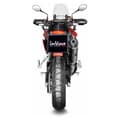 Miniatyrbild 6 av 7: Leovince Homologerad Ljuddämpare I Rostfritt Stål Och Kol Lv One Evo Black Edition Triumph Tiger 900 Gt/rally/pro 20-22 Ref:14352eb Silver