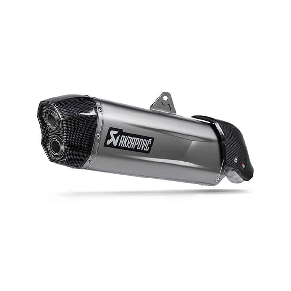 Akrapovic Homologeret Titanium Slip On-lydpotte Aprilia Ref:s-a6so1-hgjt Søvfarvet