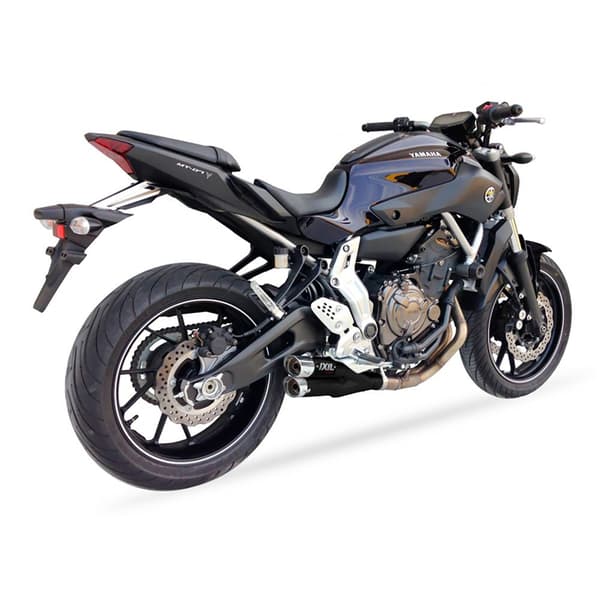 Ixil Homologoitu Ruostumattomasta Teräksestä Valmistettu Full Line-järjestelmä Dual Hyperlow Xl Yamaha Mt-07 14-20/tracer 700 17-19/xsr 700...