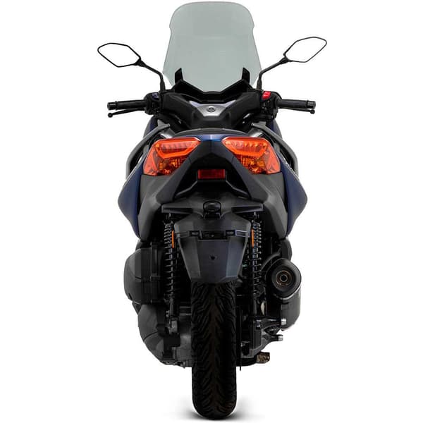 Arrow Mørk Aluminium Med Mørk Endekappe Yamaha X-max Urban 300/tricity 300 ´21-22 Lyddæmper Søvfarvet