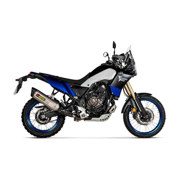 Akrapovic Homologoitu Titanium Slip On-äänenvaimennin Yamaha Ref:s-y7so5-hgjt Hopeinen