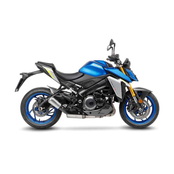 Leovince Homologeret Lyddæmper I Rustfrit Stål Lv-10 Suzuki Gsx-s 950/gsx-s 1000/gsx-s 1000 Gt 21-22 Ref:15245 Søvfarvet