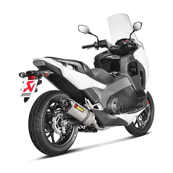 Akrapovic Lyddæmper Slip On Line Titanium&carbon Nc 700-700x/nc 700-750s/integra 12-18 Ref:s-h7so2-hrt Sort,Søvfarvet