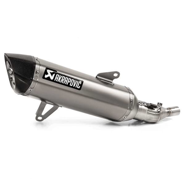 Akrapovic Lyddæmper Slip On Line Stainless Steel/carbon Fiber Muffler Tricity 300 20 Ref:s-y3so2-hrss Sort,Søvfarvet