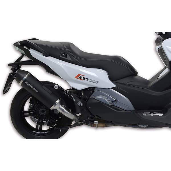 Malossi Äänenvaimennin Maxi Wild Lion Bmw C 650 Hopeinen