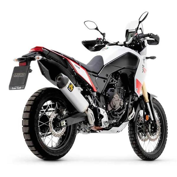 Arrow Aluminium Med Kulstof Endedæksel Yamaha Teneré Indy Race 700 ´19-22 Lyddæmper Søvfarvet