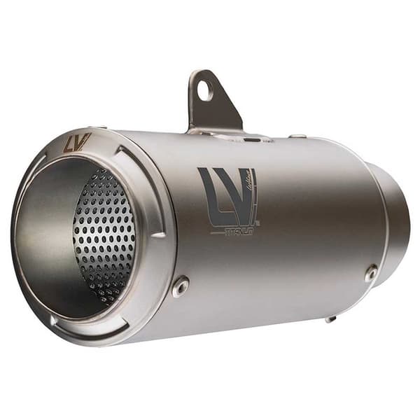 Leovince Titanium Lyddæmper Corsa Kawasaki Ref:15404t Søvfarvet