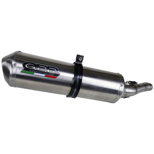 Gpr Exhaust Systems Äänenvaimennin Satinox Slip On Yz 426 F 00-02 Homologated Hopeinen