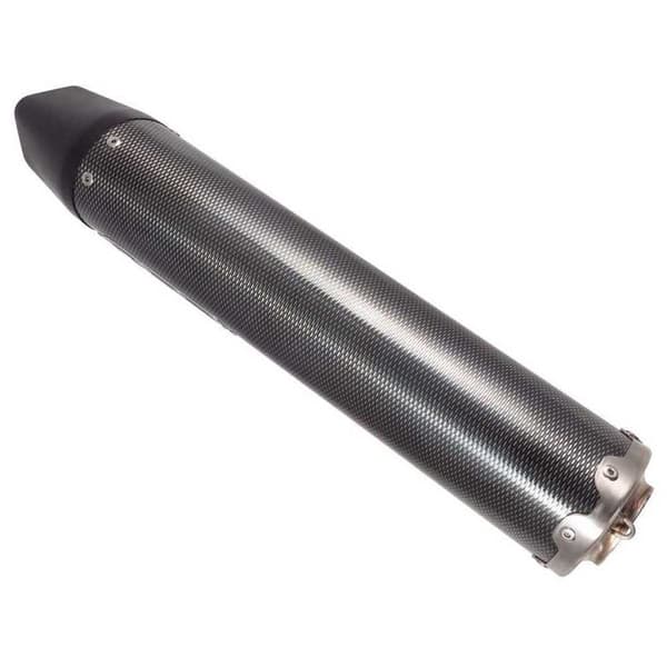 Gpr Exhaust Systems Homologeret Oval Lyddæmper Furore Poppy Suzuki Gsf 1250 Bandit/s 07-12 Ref:s.107.fupo Sort