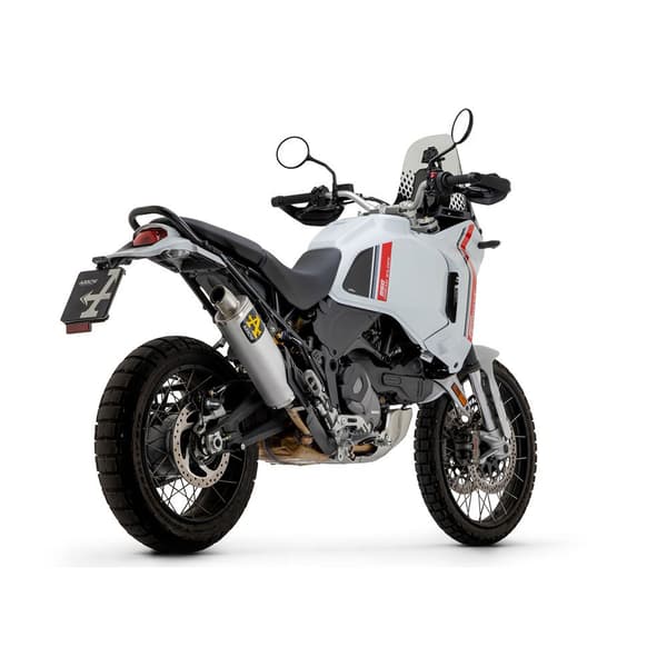 Arrow Linkkiputki Ei Kataloitu Ducati Desert X 950 ´22 Hopeinen