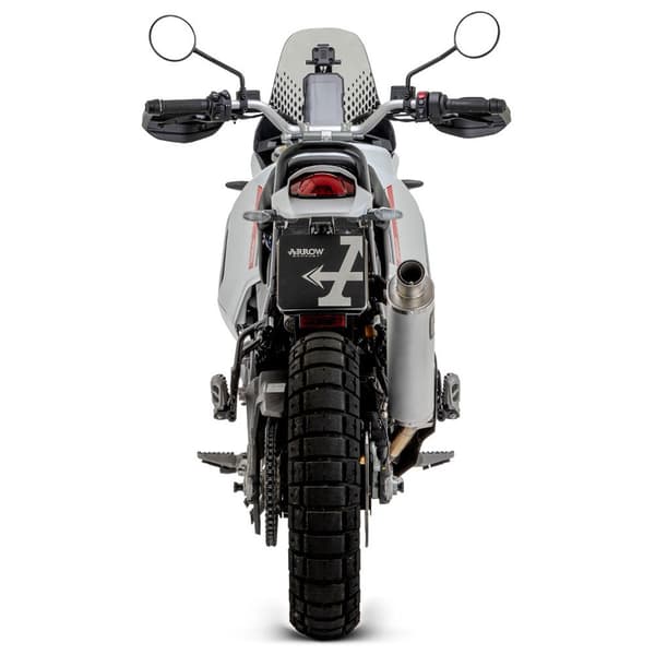 Arrow Linkkiputki Ei Kataloitu Ducati Desert X 950 ´22 Hopeinen