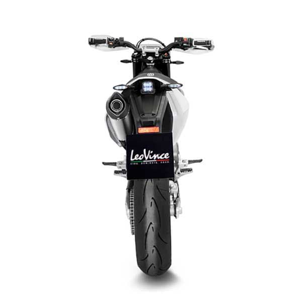Leovince Homologoitu Ruostumattomasta Teräksestä Ja Hiilestä Valmistettu äänenvaimennin Lv One Evo Husqvarna 701 Supermoto/enduro/lr 21-22...