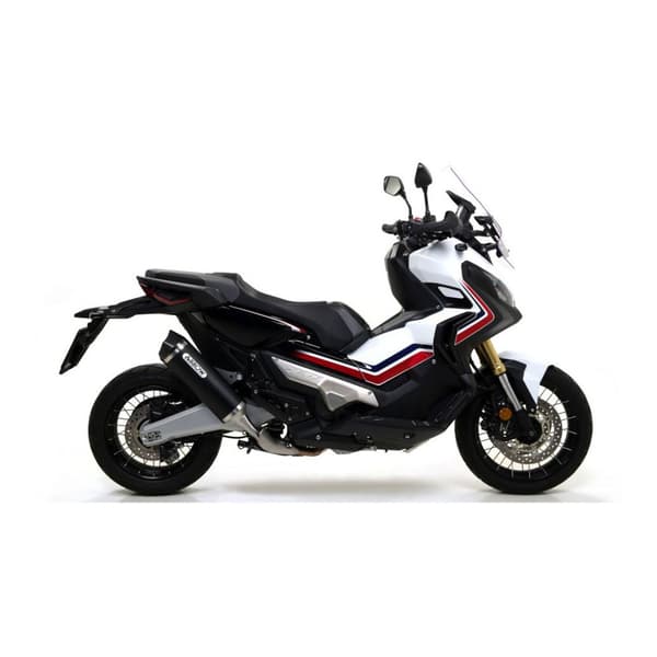 Arrow Homologeret Aluminium Og Carbon Slip On Lyddæmper Race-tech 35 Cm X-adv 750 17-22 Sort
