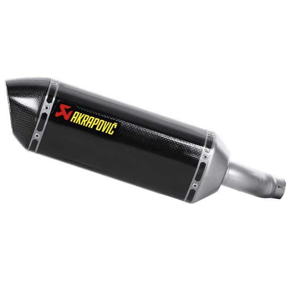 Akrapovic Äänenvaimennin Slip On Line Carbon Ninja 300/ex250r Ninja/z300 13-16&z250sl 15-17 Not Homologated Ref:s-k3so1-zc Musta