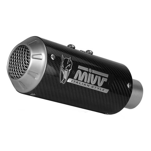 Mivv Täysi Linjajärjestelmä Mk3 Yamaha Mt-125 2020-24/yzf R125 2019-23 Hopeinen