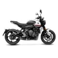Pikkukuva 3 / 4: Leovince Homologoitu Ruostumattomasta Teräksestä Ja Hiilestä Leikattu Full Line-järjestelmä Lv One Evo Black Edition Triumph Tiger Sport 660...