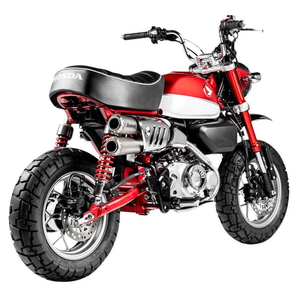 Akrapovic Titanium Slip On Lyddæmper Honda Monkey 125 19-22 Ref:s-h125so5-fft Søvfarvet