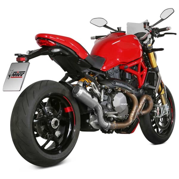 Mivv Slip På Lydpotte Mk3 Ducati Monster 821 2018-20/monster 1200 2017-21 Søvfarvet
