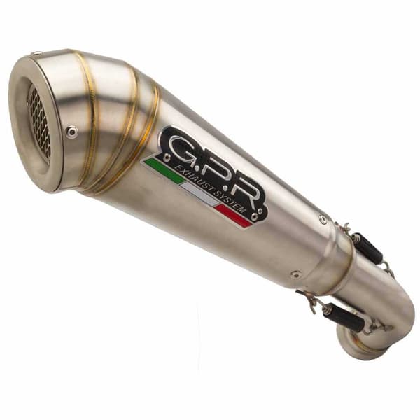 Gpr Exhaust Systems Powercone Evo Midtlinjesystem 1125 R/cr 05-09 Homologeret Lyddæmper Søvfarvet