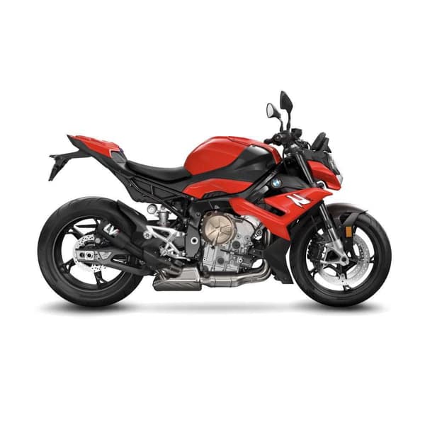 Leovince Lv-10 Full Black Bmw S 1000 R 21-22/s 1000 Rr 19-22 Ref:15241fb Homologerad Ljuddämpare I Rostfritt Stål Silver