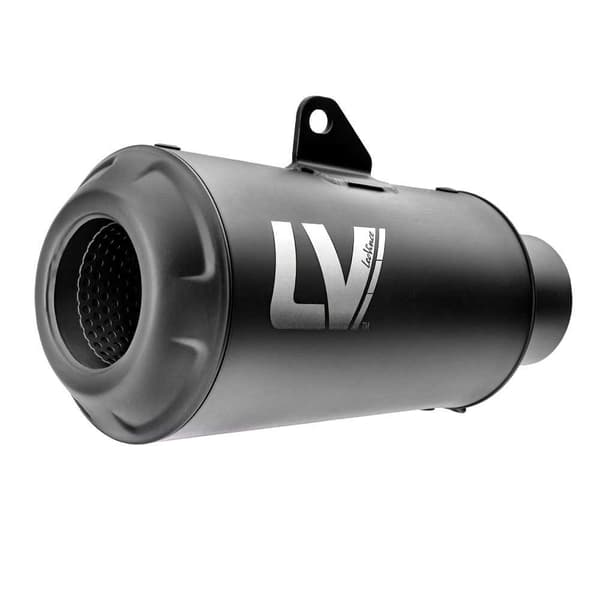 Leovince Lv-10 Full Black Bmw S 1000 R 21-22/s 1000 Rr 19-22 Ref:15241fb Homologerad Ljuddämpare I Rostfritt Stål Silver
