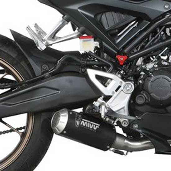 Mivv Mk3 Honda Cb 125 R 2021-24 Täysi Linjajärjestelmä Hopeinen