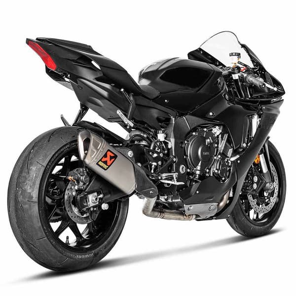 Akrapovic Ei Homologoitua Titanium Link Pipe Yzf-r1 20 Ref:l-y10so17 Hopeinen
