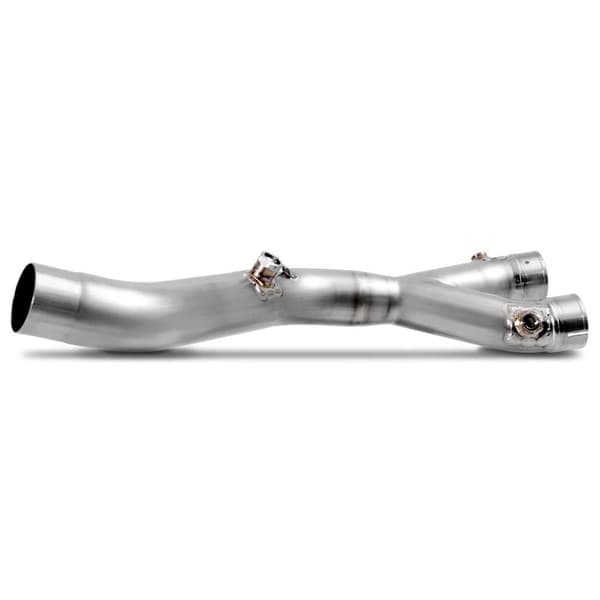 Akrapovic Ei Homologoitua Titanium Link Pipe Yzf-r1 20 Ref:l-y10so17 Hopeinen