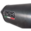 Miniatyrbillede 3 af 4: Gpr Exhaust Systems Furore Poppy Beta Rr 125 Enduro Lc 4t 10-18 Ref:bt.7.fupo Homologeret Oval Udstødning Sort Homologated