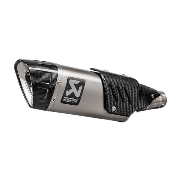 Akrapovic Line Titanium&carbon Cb 1000r 18 Ref:s-h10so20-haplt Homologeret Slip On Lyddæmper Sort,Søvfarvet Homologated