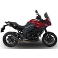 Miniatyrbild 2 av 2: Gpr Exhaust Systems Gp Evo4 Poppy Low Tiger Sport 1050 16-19 Euro 4 Homologerad Slip On Ljuddämpare Svart Homologated