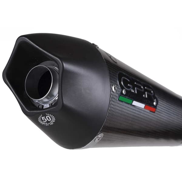 Gpr Exhaust Systems Gp Evo4 Poppy Low Tiger Sport 1050 16-19 Euro 4 Homologerad Slip On Ljuddämpare Svart Homologated