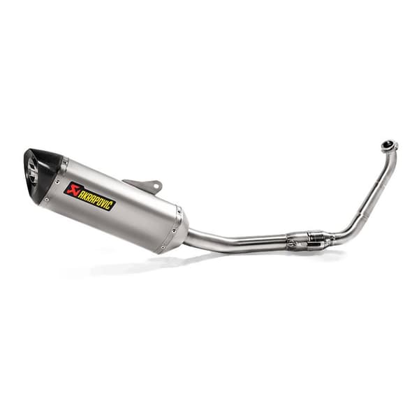 Akrapovic Exhaust Racing Titanium&carbon Yzf-r125 Ref:s-y125r6-hzt Ikke-homologeret Fuldt Linjesystem Søvfarvet Not Homologated