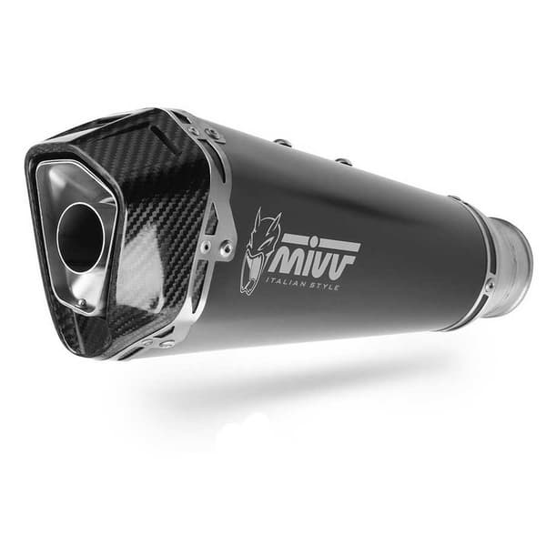 Mivv Delta Race Kawasaki Versys 1000/s/se 2019-24 K.049.ldrb Homologoitu Slip On äänenvaimennin Hopeinen Homologated