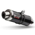 Miniatyrbillede 1 af 3: Mivv Gp Suzuki Gsx-s 750 2017-20 S.048.lxb Homologeret Slip On Lyddæmper Søvfarvet Homologated