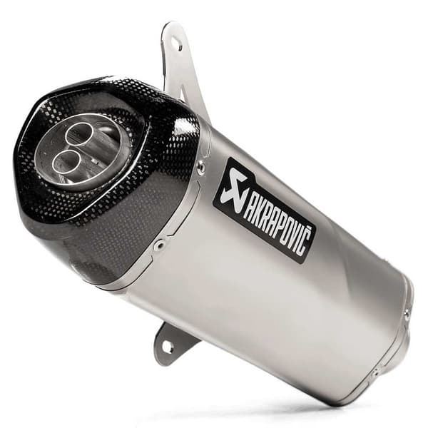Akrapovic Line Stainless Steel/carbon Fiber Gts300/sei Giorni/hpe 08-20 Ref:s-ve3so9-hrss Ikke-homologeret Slip-on Lyddæmper Søvfarvet Not...