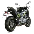 Pikkukuva 2 / 3: Mivv Mk3 Kawasaki Z900 A2 2017-24 K.056.lm3c Homologoitu Slip On äänenvaimennin Hopeinen Homologated