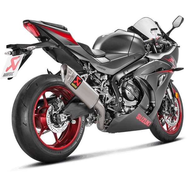 Akrapovic Evolution Titanium Gsx-r 1000 17-18 Ref:s-s10e3-aplt Icke-homologiserat Komplett Avgassystem Silver Not Homologated