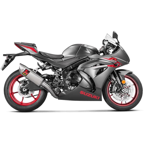 Akrapovic Evolution Titanium Gsx-r 1000 17-18 Ref:s-s10e3-aplt Icke-homologiserat Komplett Avgassystem Silver Not Homologated